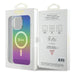 Кейс Guess IML Iridescent MagSafe за iPhone 15 Pro черен