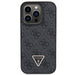 Кейс Guess Leather 4G Diamond Triangle за iPhone 15 Pro