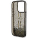 Кейс Guess Liquid Glitter Gold Stripes за iPhone 15