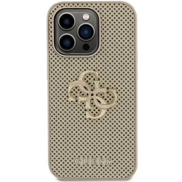 Кейс Guess Perforated 4G Glitter за iPhone 15 Pro Max