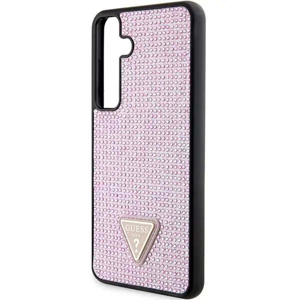 Кейс Guess Rhinestone Triangle за Samsung Galaxy S24