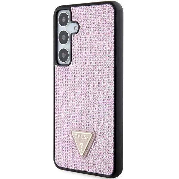 Кейс Guess Rhinestone Triangle за Samsung Galaxy S24