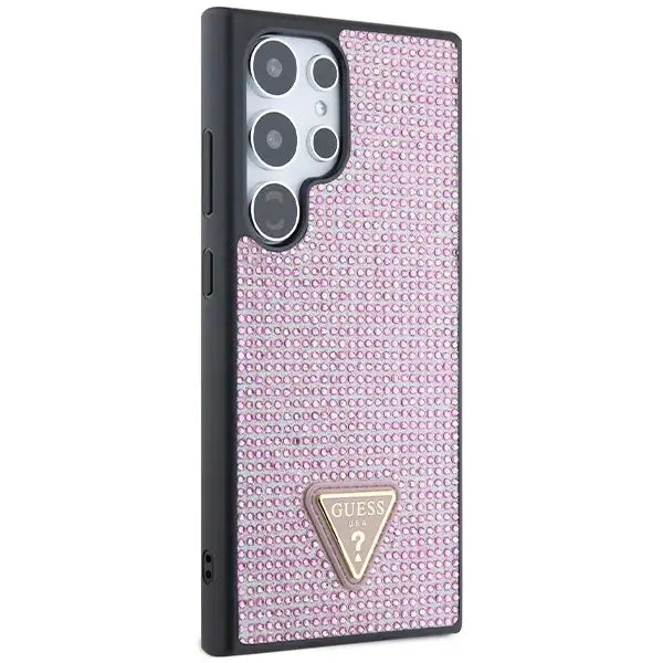 Кейс Guess Rhinestone Triangle за Samsung Galaxy S24