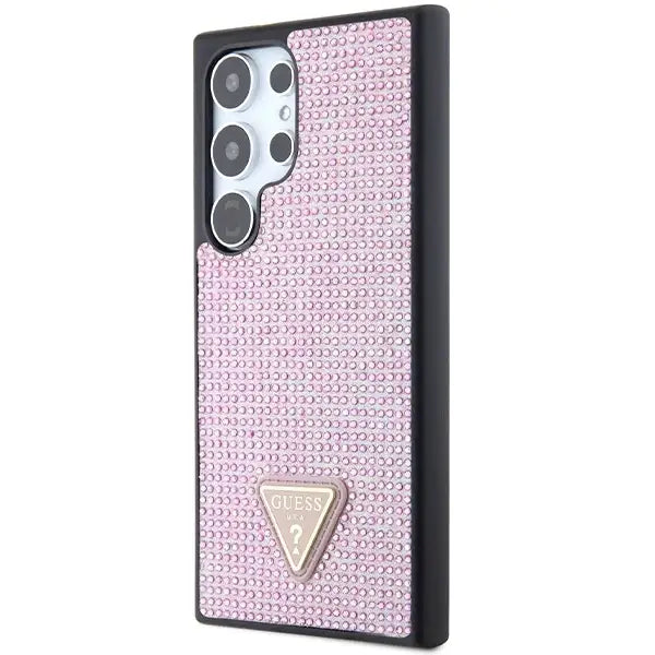 Кейс Guess Rhinestone Triangle за Samsung Galaxy S24