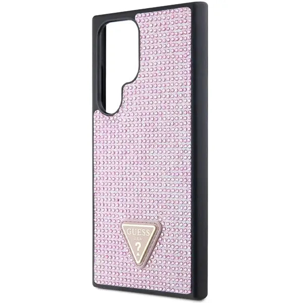 Кейс Guess Rhinestone Triangle за Samsung Galaxy S24