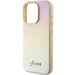 Кейс Guess Saffiano Iridescent Script за iPhone 14