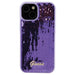 Кейс Guess Sequin Script Metal за iPhone 15 лилав