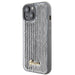 Кейс Guess Sequin Script Metal за iPhone 15 сребрист