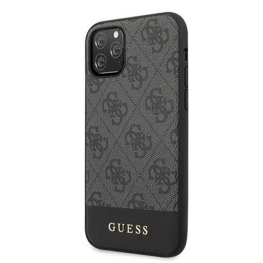 Кейс Guess Stripe Collection за Apple iPhone 11 Pro Max Сив