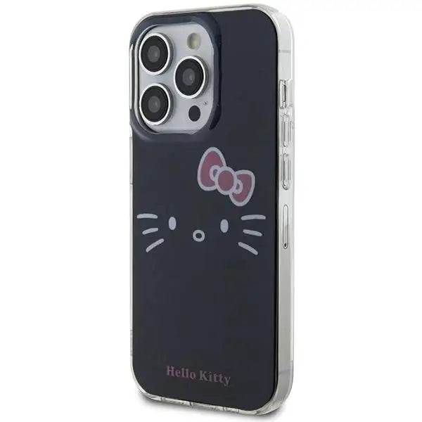 Кейс Hello Kitty IML Face за iPhone 14 Pro черен