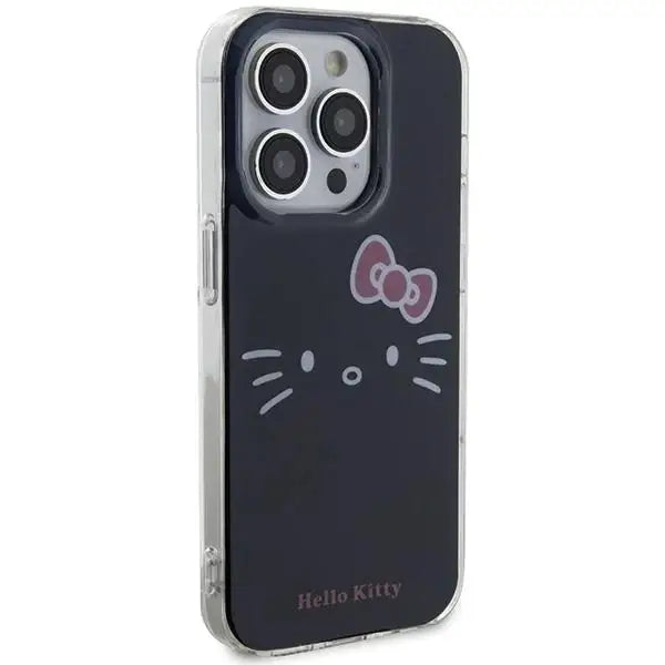 Кейс Hello Kitty IML Face за iPhone 14 Pro черен