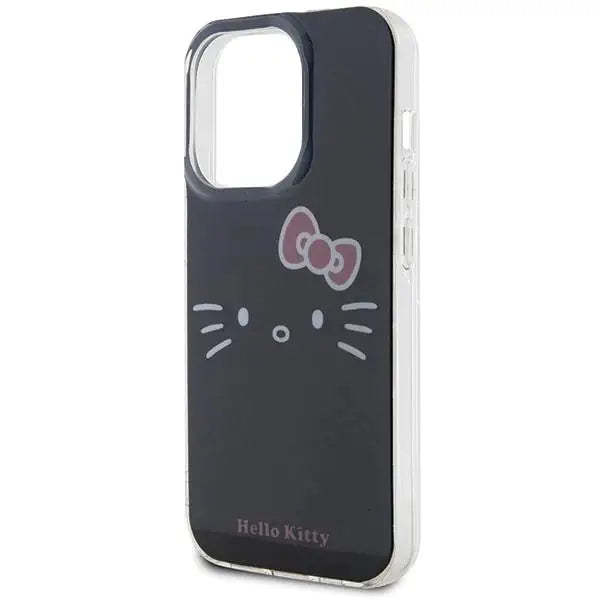 Кейс Hello Kitty IML Face за iPhone 14 Pro черен