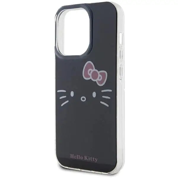 Кейс Hello Kitty IML Kitty Face за iPhone 14 Pro Max черен