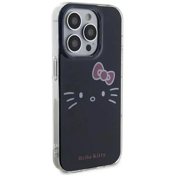 Кейс Hello Kitty IML Kitty Face за iPhone 14 Pro Max черен