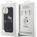 Кейс Hello Kitty IML Kitty Face за iPhone 15 черен