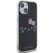 Кейс Hello Kitty IML Kitty Face за iPhone 15 черен