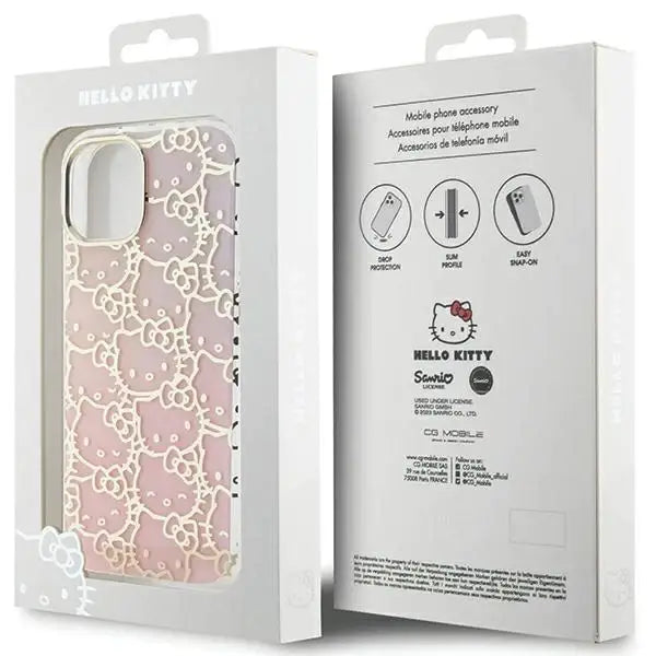 Кейс Hello Kitty IML Gradient Electrop Crowded Kitty