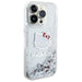 Кейс Hello Kitty Liquid Glitter Charms Head за iPhone