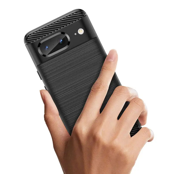 Кейс HQWear Carbon Case за Google Pixel 8 черен