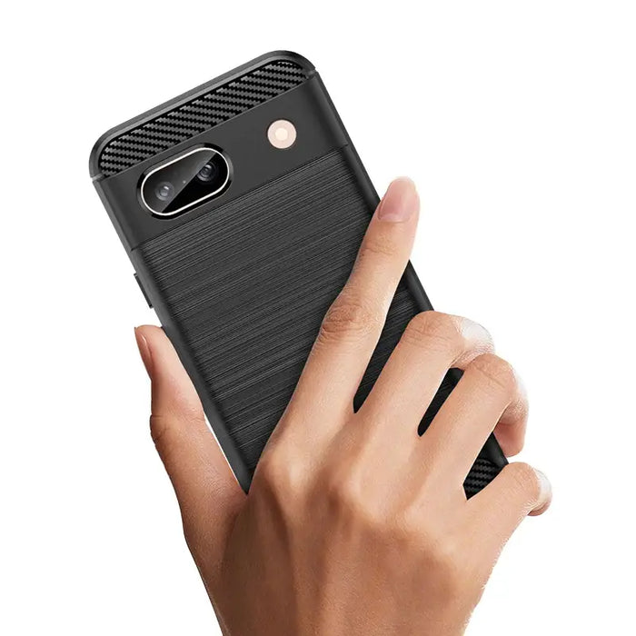 Кейс HQWear Carbon Case за Google Pixel 8A черен