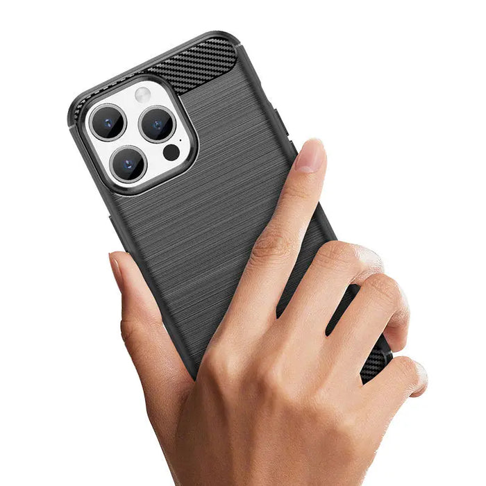 Кейс HQWear Carbon Case за iPhone 15 Pro Max черен