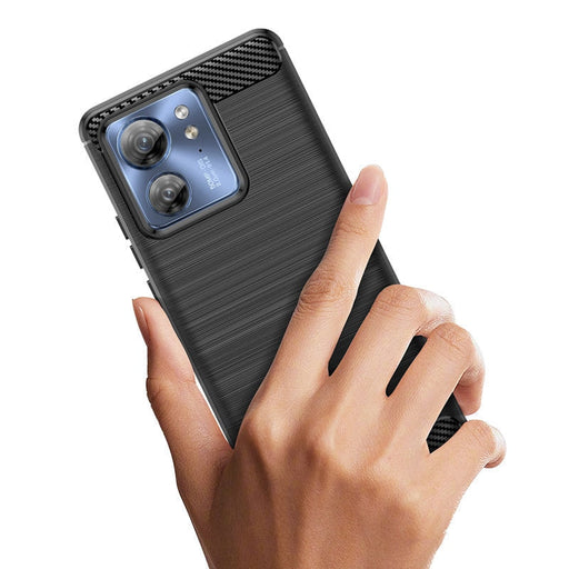 Кейс HQWear Carbon Case за Motorola Edge 40 черен