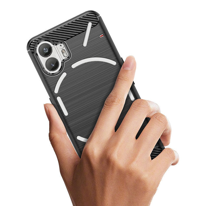 Кейс HQWear Carbon Case за Nothing Phone 2 черен