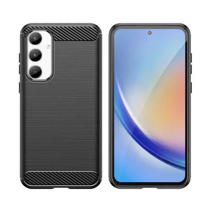 Кейс HQWear Carbon Case за Samsung Galaxy A35 черен