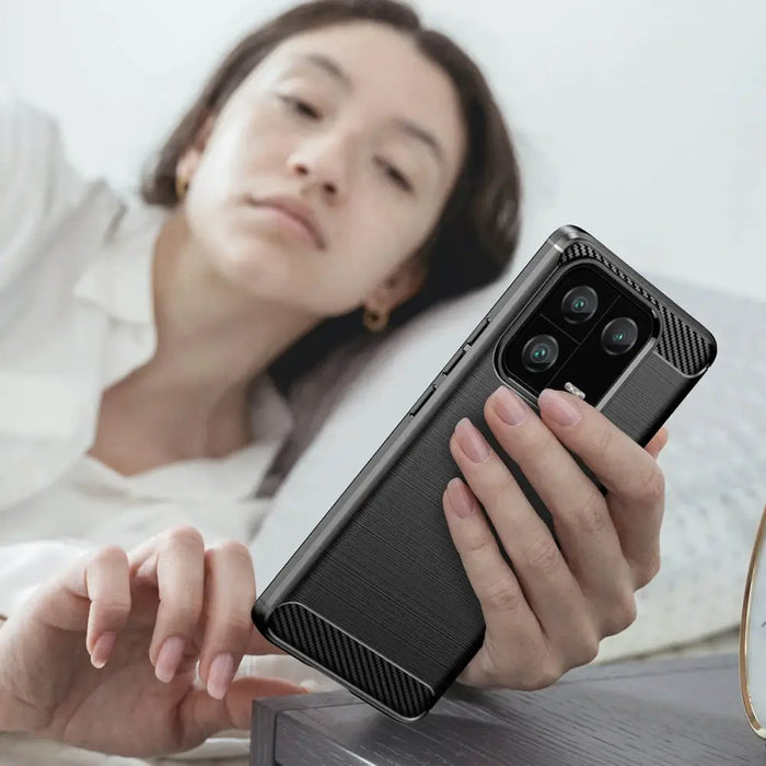 Кейс HQWear Carbon Case за Xiaomi 13 Pro черен