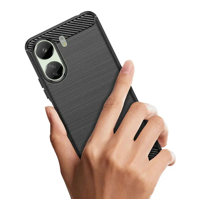 Кейс HQWear Carbon Case за Xiaomi Redmi 13c черен