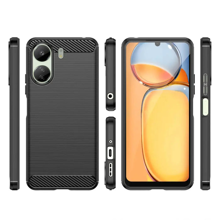 Кейс HQWear Carbon Case за Xiaomi Redmi 13c черен