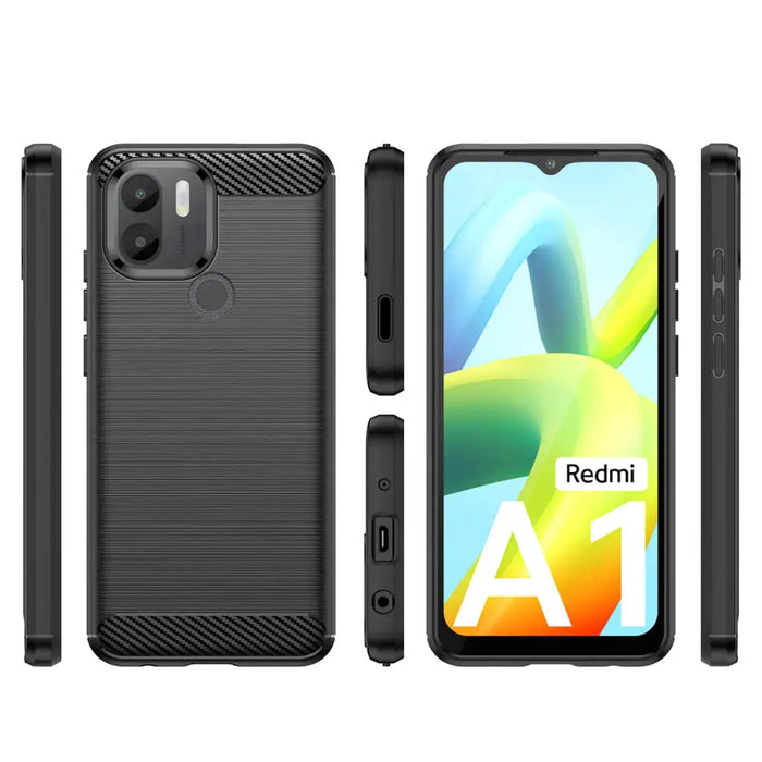 Кейс HQWear Carbon Case за Xiaomi Redmi A1+ черен