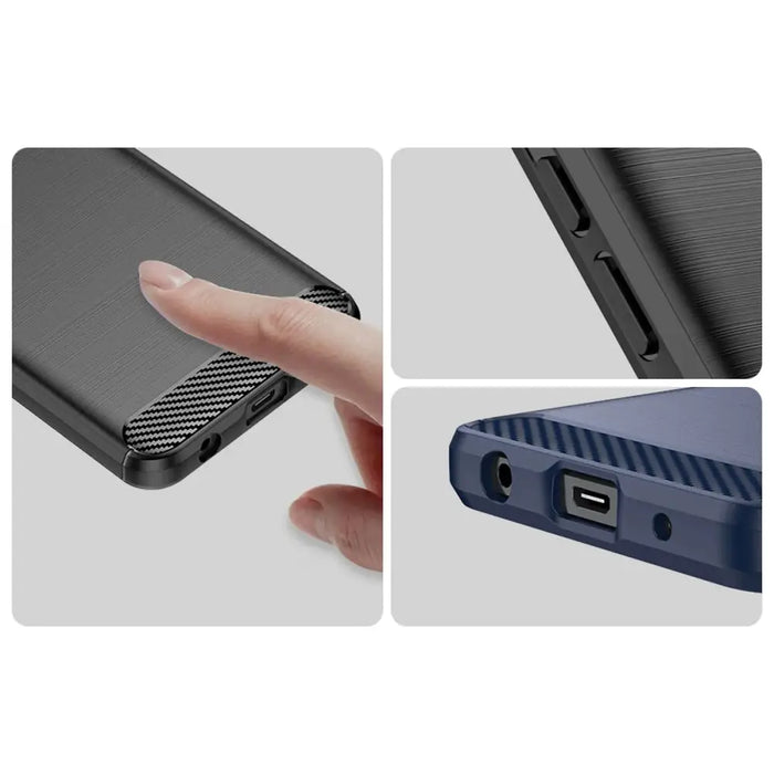 Кейс HQWear Carbon Case за Xiaomi Redmi A1+ черен