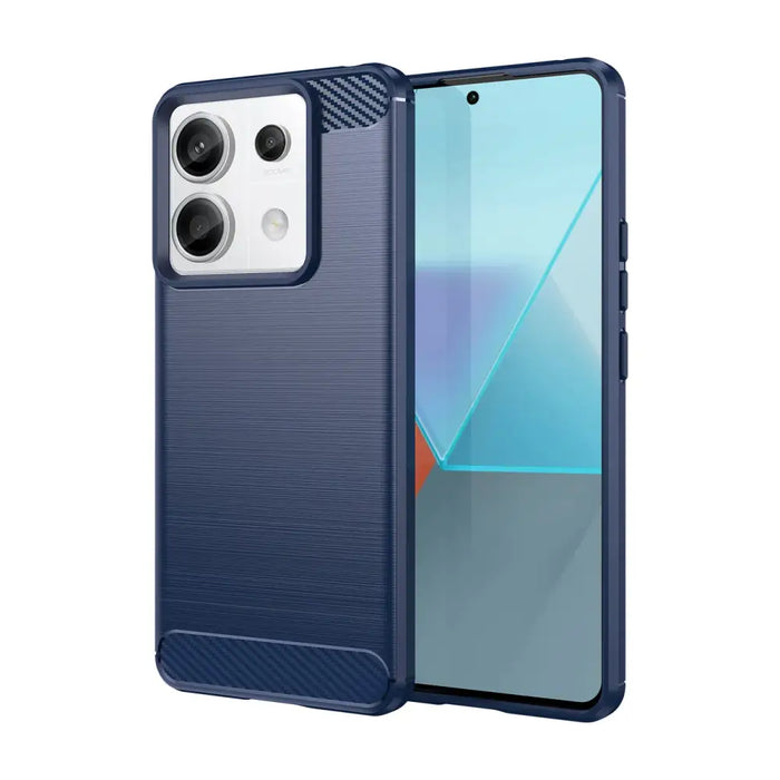 Кейс HQWear Carbon Case за Xiaomi Redmi Note 13 5G син