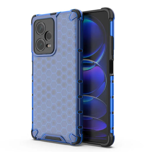 Кейс HQWear Honeycomb за Xiaomi Redmi Note 12 Pro + син