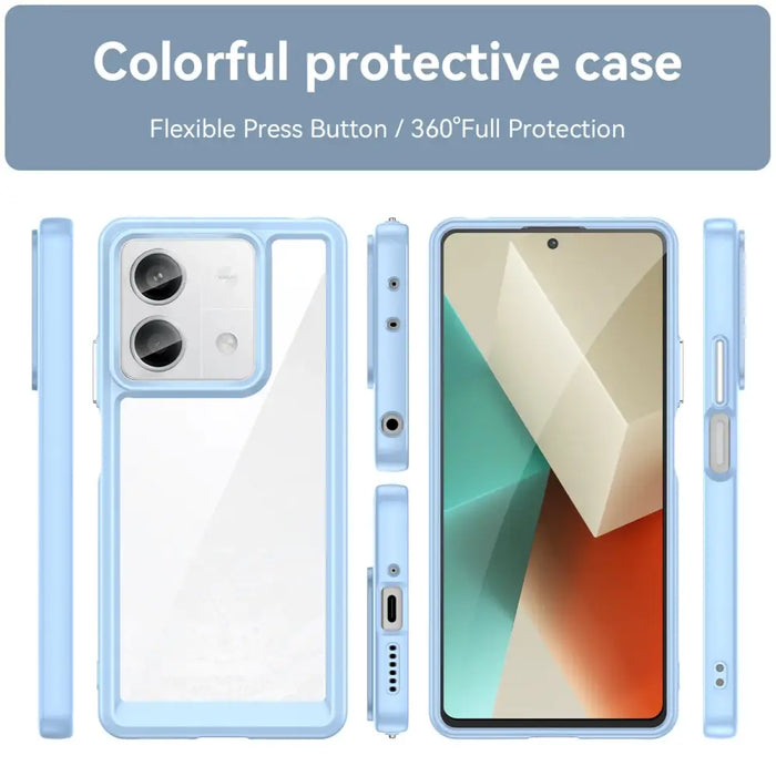 Кейс HQWear Outer Space Case за Xiaomi Redmi Note 13 5G син