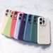 Кейс HQWear Silicone Case MagSafe за iPhone 13 черен