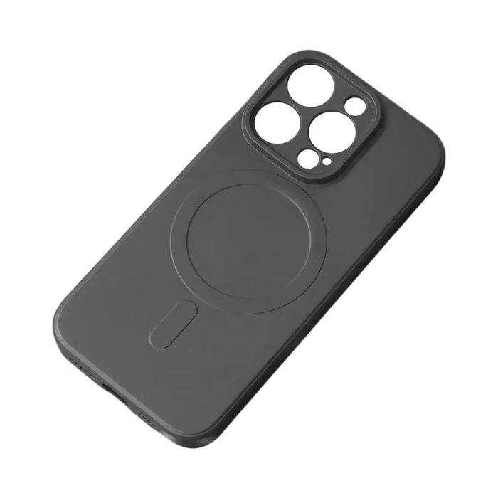 Кейс HQWear Silicone Case MagSafe за iPhone 14 черен