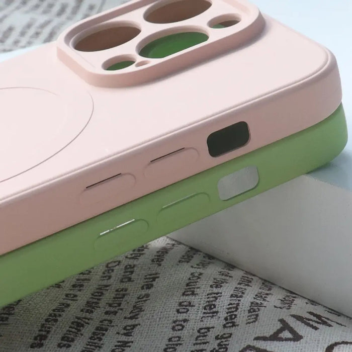 Кейс HQWear Silicone Case MagSafe за iPhone 14 Pro светлосин