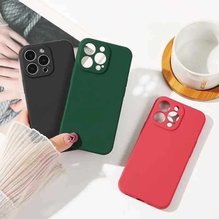 Кейс HQWear Silicone Case за Samsung Galaxy S24 черен