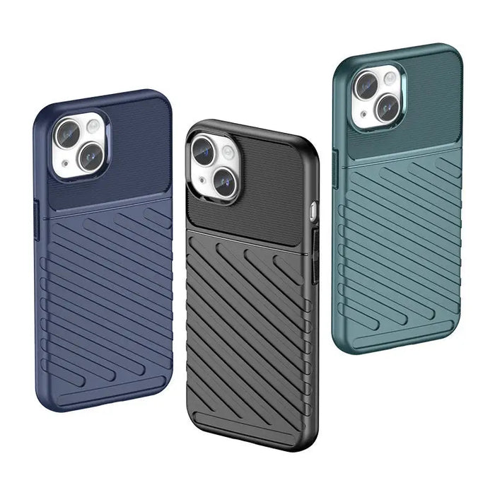 Кейс HQWear Thunder Case за iPhone 15 Plus черен