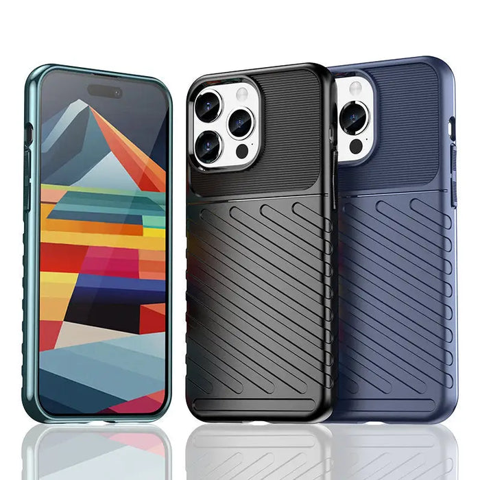 Кейс HQWear Thunder Case за iPhone 15 Pro Max черен