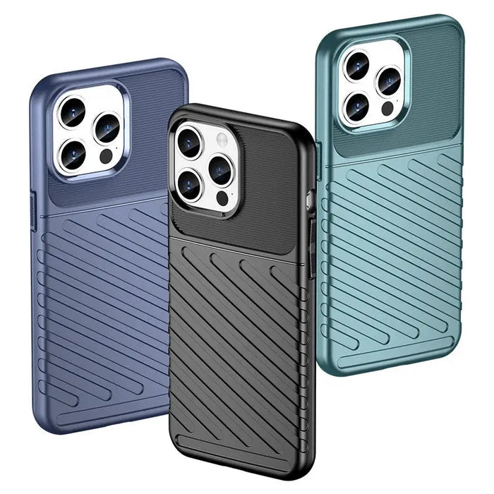 Кейс HQWear Thunder Case за iPhone 15 Pro Max черен