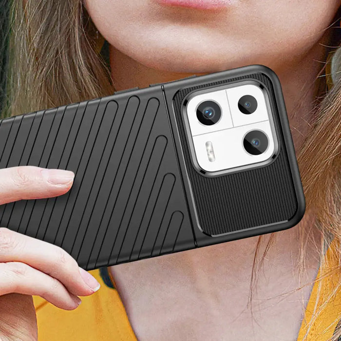 Кейс HQWear Thunder Case за Xiaomi 13 черен