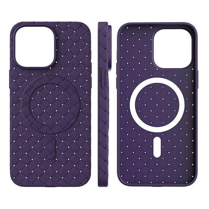 Кейс HQWear Woven Case за iPhone 14 черен