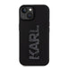 Кейс Karl Lagerfeld 3D Rubber Glitter Logo за iPhone 15