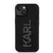 Кейс Karl Lagerfeld 3D Rubber Glitter Logo за iPhone