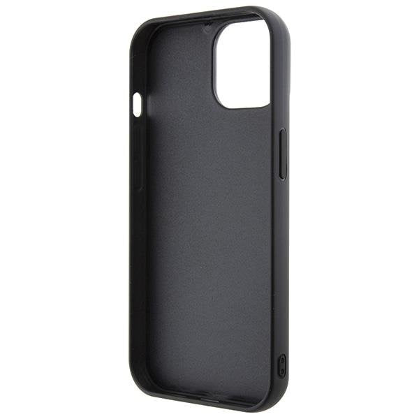 Кейс Karl Lagerfeld 3D Rubber Multi Logo за iPhone 15 черен