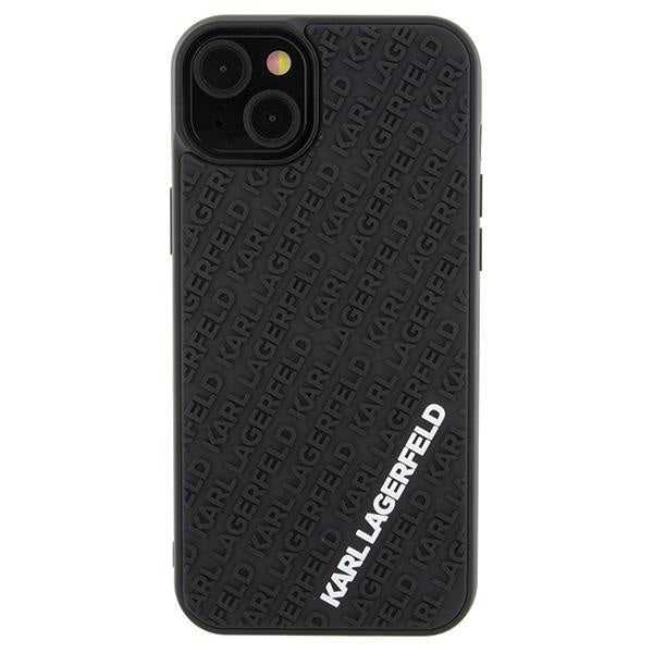 Кейс Karl Lagerfeld 3D Rubber Multi Logo за iPhone 15 Plus