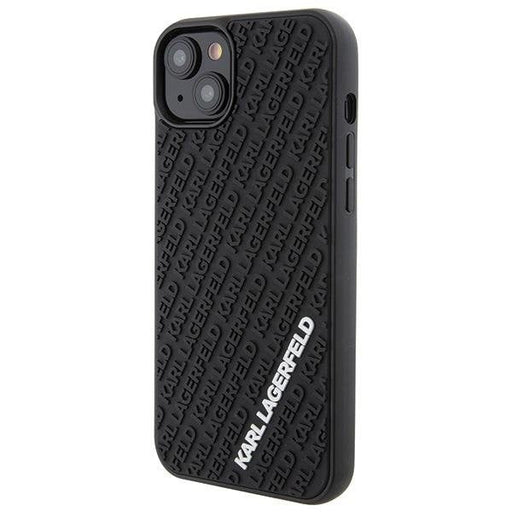 Кейс Karl Lagerfeld 3D Rubber Multi Logo за iPhone 15 Plus